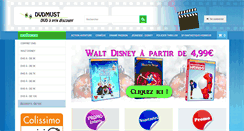 Desktop Screenshot of dvdmust.com